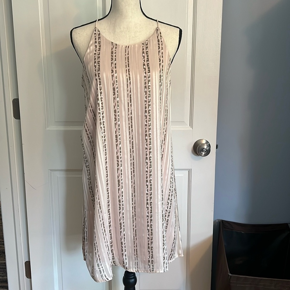 She & Sky Leopard Glitz Dress medium